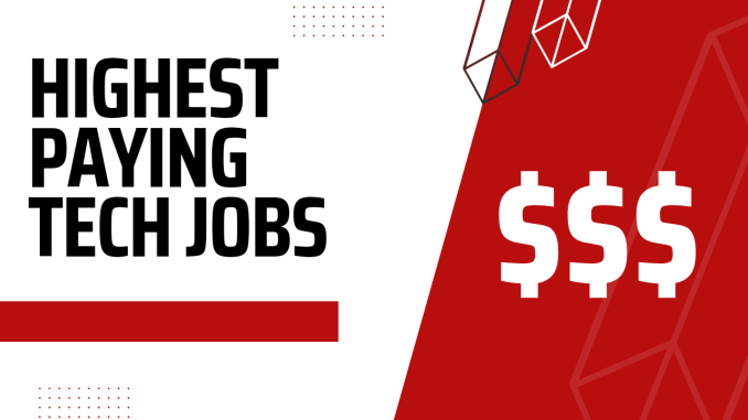 how to land high-paying tech jobs